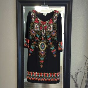 3/4 sleeve Dress